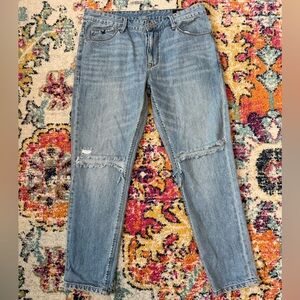Res Denim Low Rise Romeo Distressed Jean